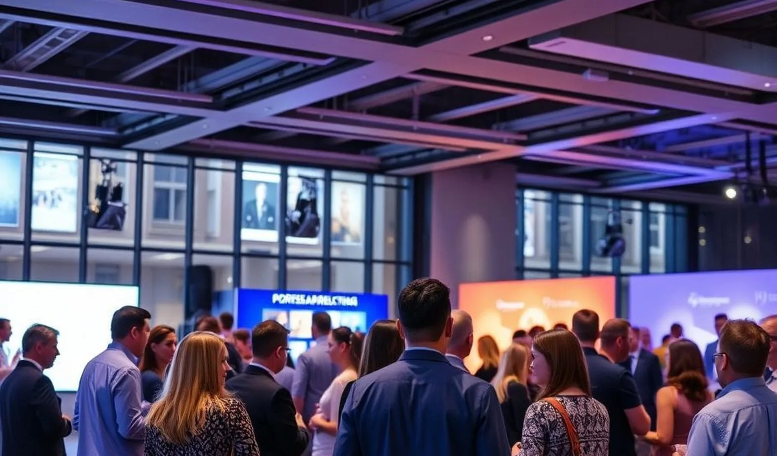 Professional networking event